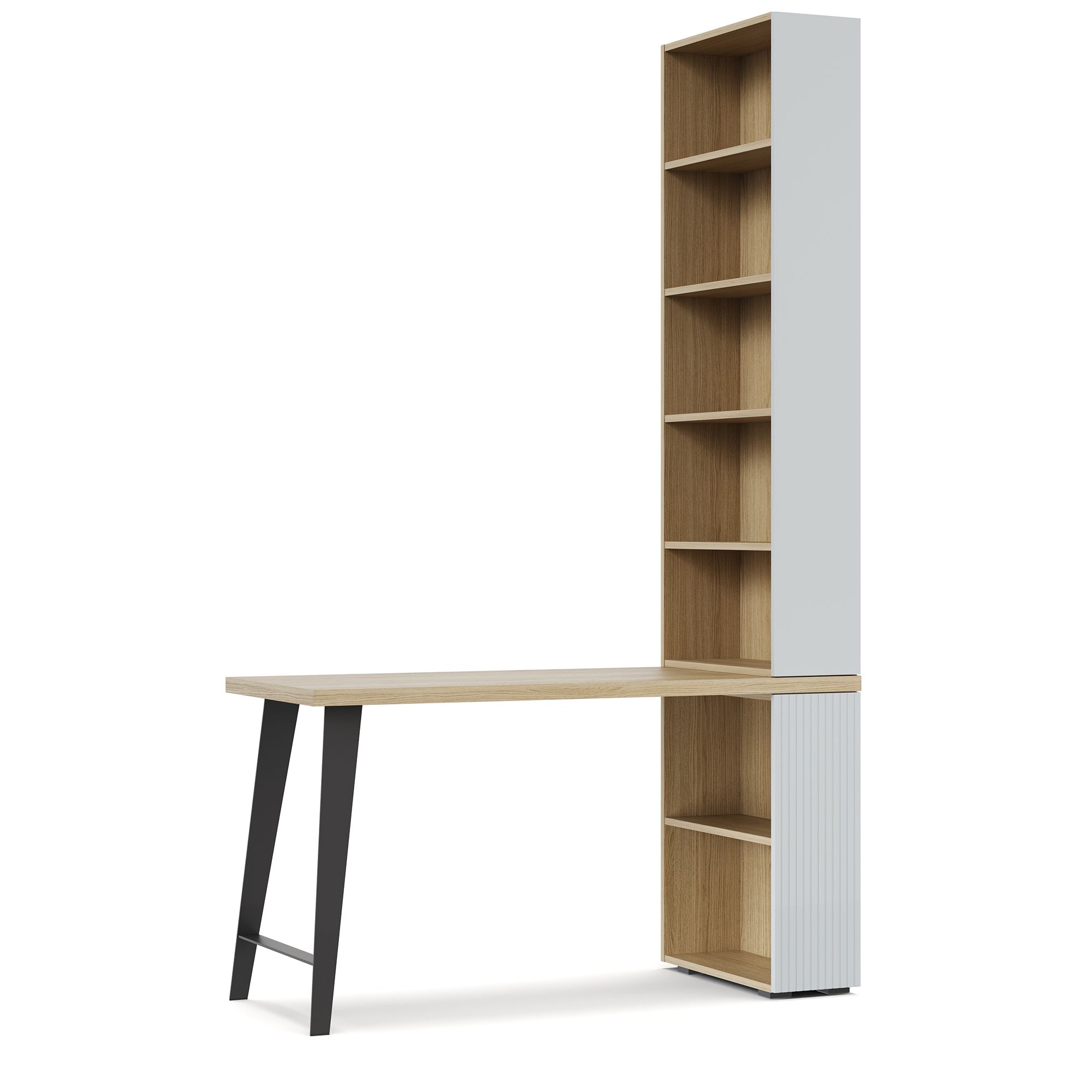 Завершающий шкаф со столом Napoli NP067.1