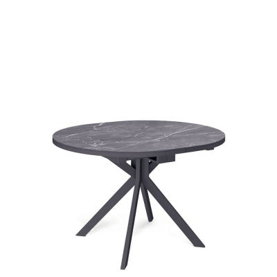 Стол обеденный Kenner DO1100 Черный / Мрамор черный