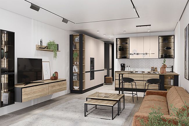 Интерьер квартиры в современном стиле