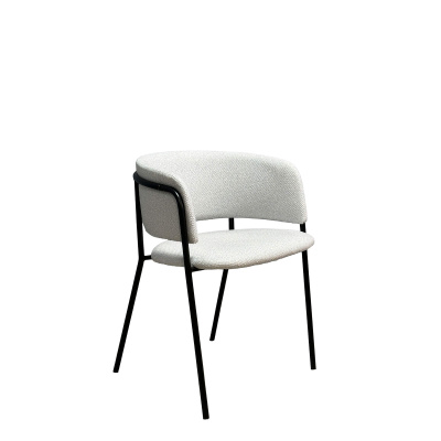 Стул Kenner 303SD Черный / Серебристый