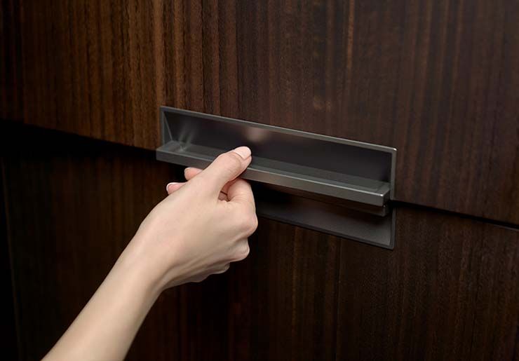 Стильные интегрированные ручки