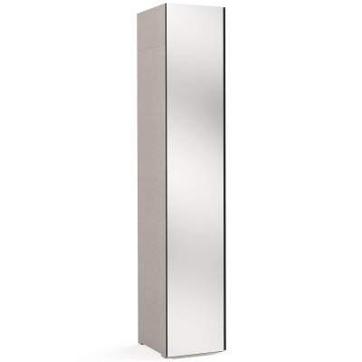 Однодверный шкаф с антресолью и зеркалом Арта / Arta AR1613.0