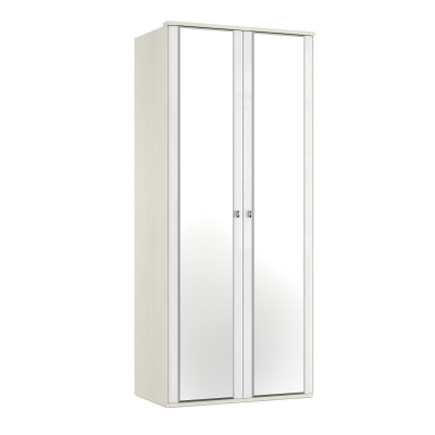 Двухдверный шкаф с зеркалом Elegante LE5456.5