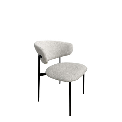 Стул Kenner 309SD Черный / Серебристый