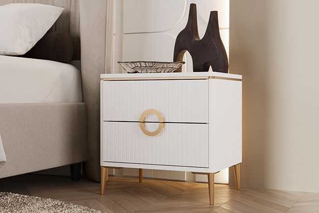 Стандартные размеры прикроватной тумбочки