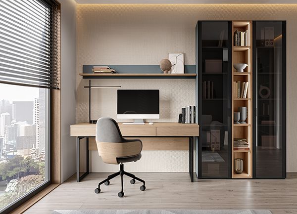 Рабочая зона у окна: идеи дизайна, планировки и фото интерьеров