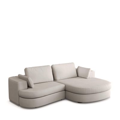 Угловой диван Baffin ММ113.81 с оттоманкой и механизмом Еврокнижка