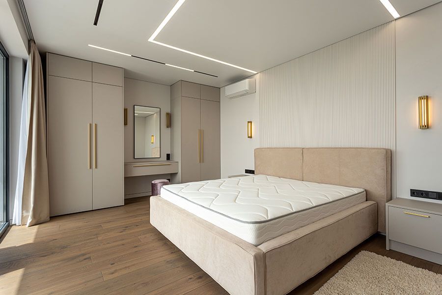 Уютная спальня в двухэтажном частном доме в городе Сочи Уютная спальня в двухэтажном частном доме в городе Сочи