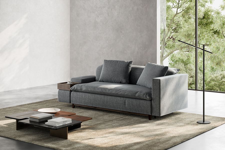 Обратите внимание на эстетику дивана