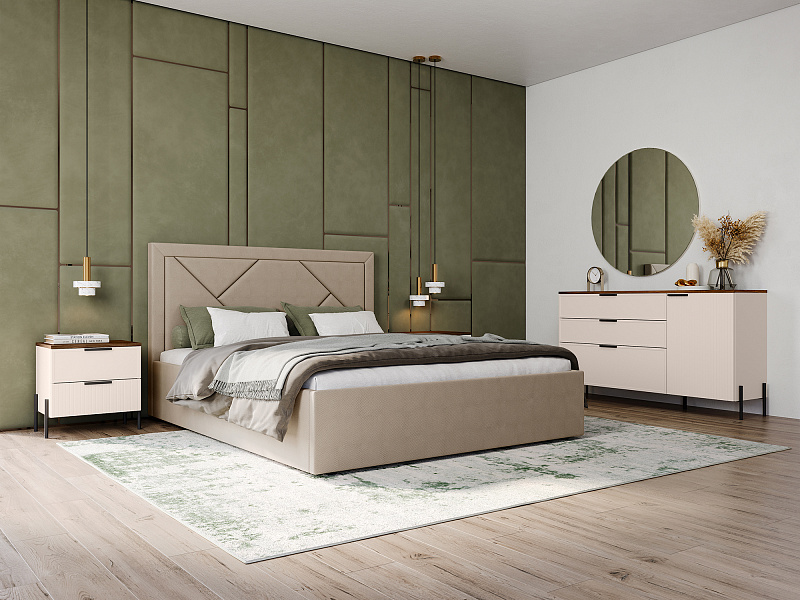 Двуспальная кровать с подъемным механизмом Amsterdam NK273.01