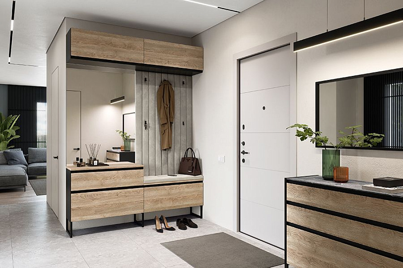 Дизайн прихожей 2025: тренды, идеи и оформление