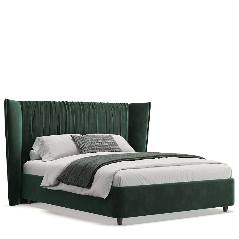 Двуспальная кровать с подъемным механизмом Plisse NK184.8