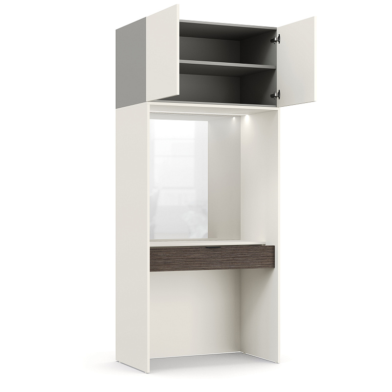 Шкаф со столом и зеркалом Monako MN151.3