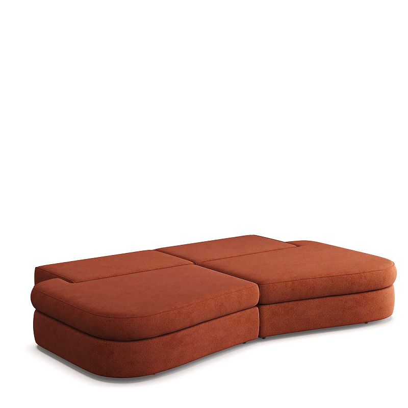 Прямой диван Baffin ММ113.53 с механизмом Еврокнижка