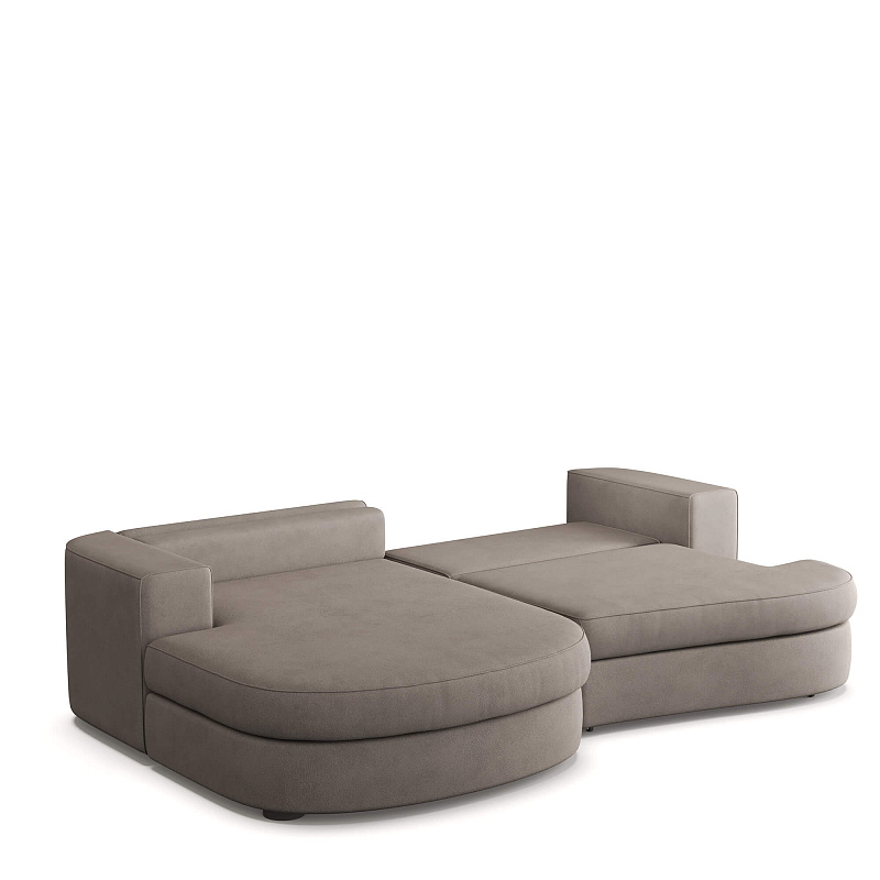 Угловой диван Baffin ММ113.120 с оттоманкой и механизмом Еврокнижка