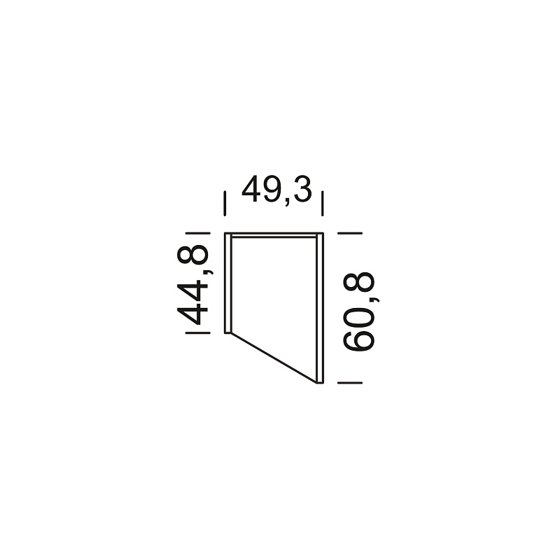 Переходной шкаф Elegante LE5466.2