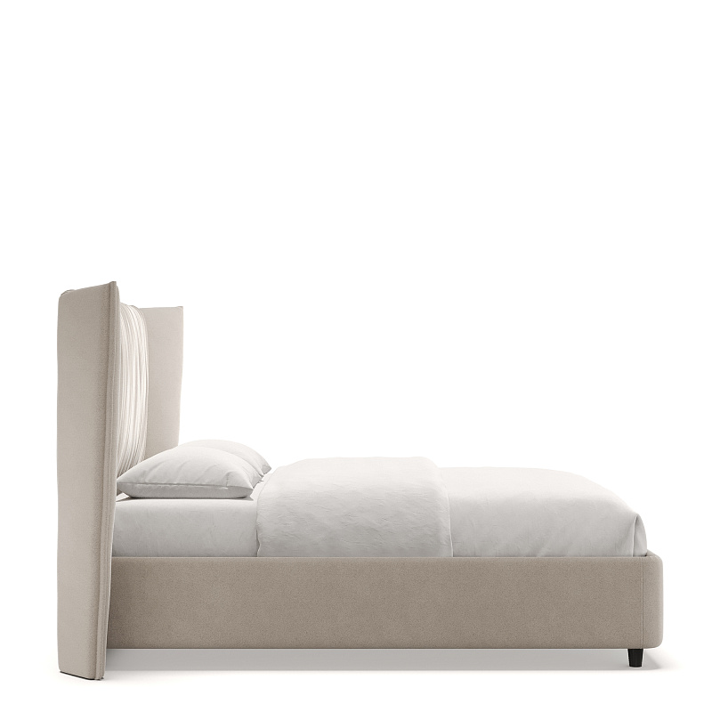 Двуспальная кровать с подъемным механизмом Plisse NK184.3