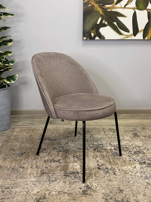 Стул Kenner 176SD Черный / Капучино