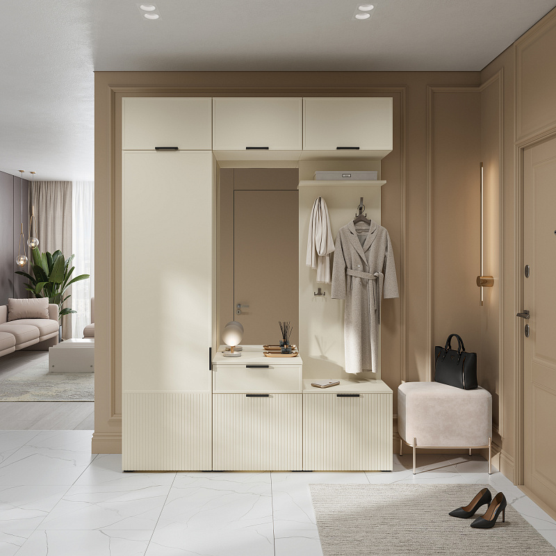 Панель с зеркалом Napoli NP551.0