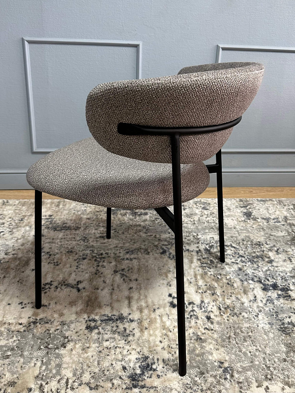 Стул Kenner 309SD Черный / Капучино