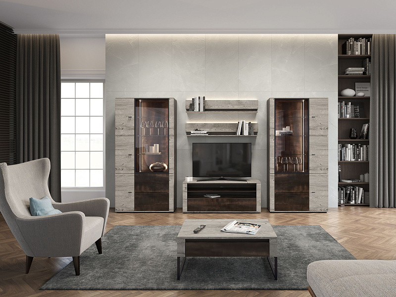 Шкаф-витрина Boston BS015.2