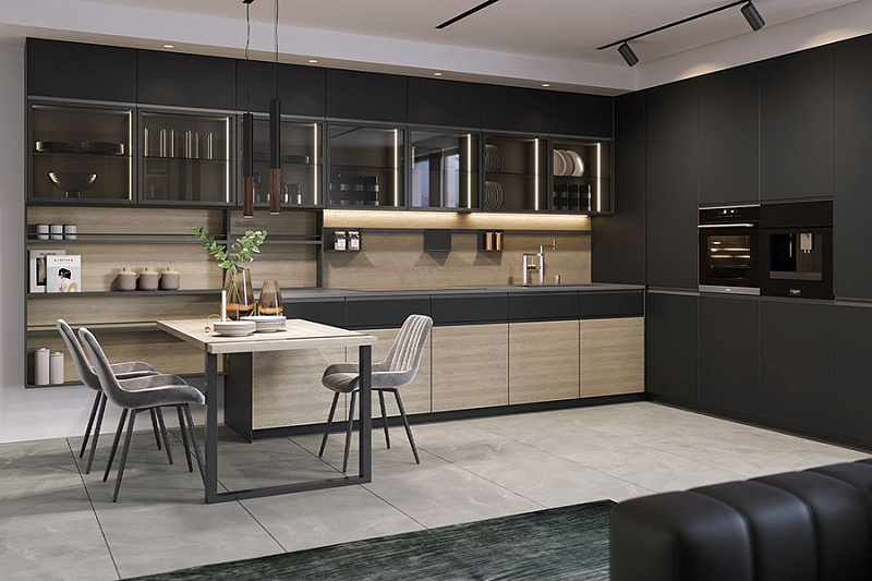 Фото Дизайн угловой кухни: секреты планировки и оформления