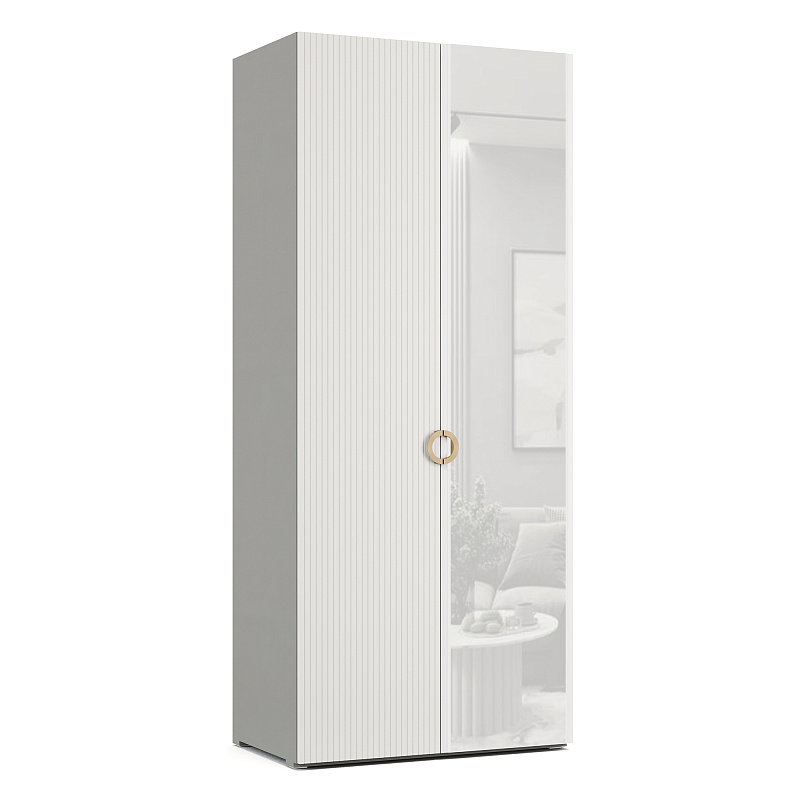 Шкаф двухдверный с зеркалом Tiara RT127.1