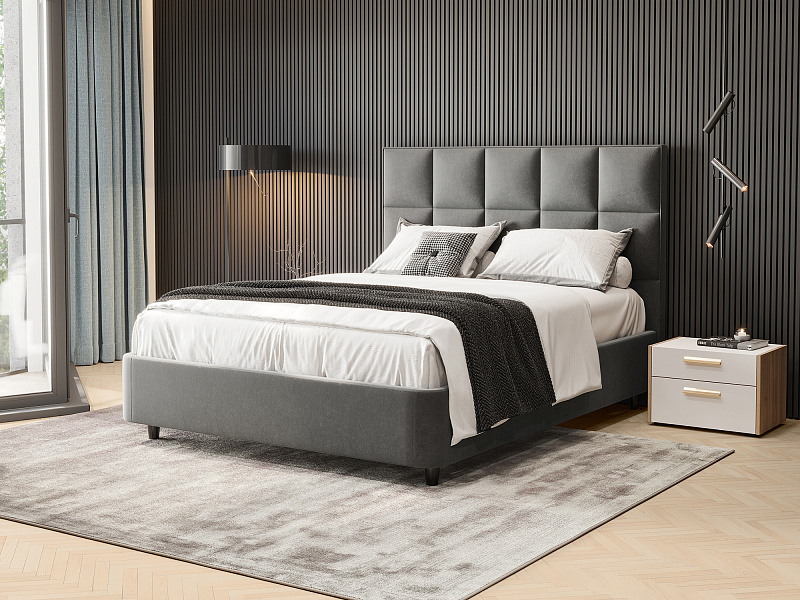 Двуспальная кровать с подъемным механизмом Coral NK223.12