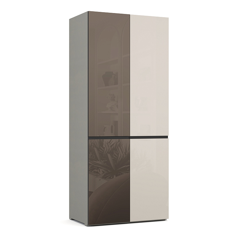 Двухдверный шкаф с зеркалом Bruno BC1124.2