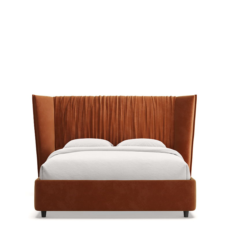 Двуспальная кровать с подъемным механизмом Plisse NK183.22