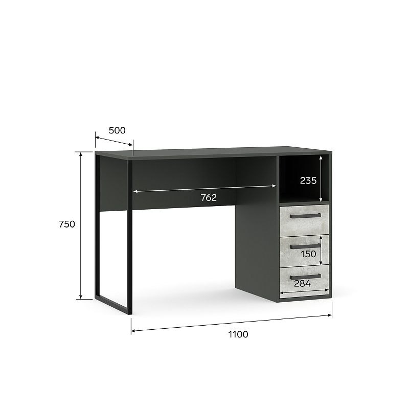 Стол письменный Soho МП.011