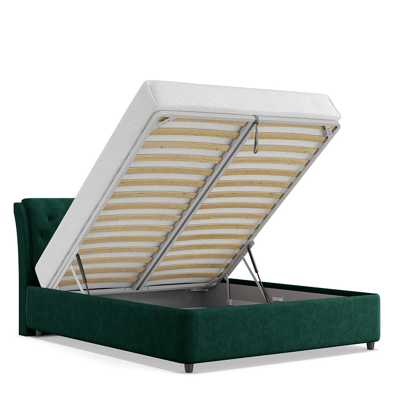 Двуспальная кровать с подъемным механизмом Флорина / Florina NK314.12