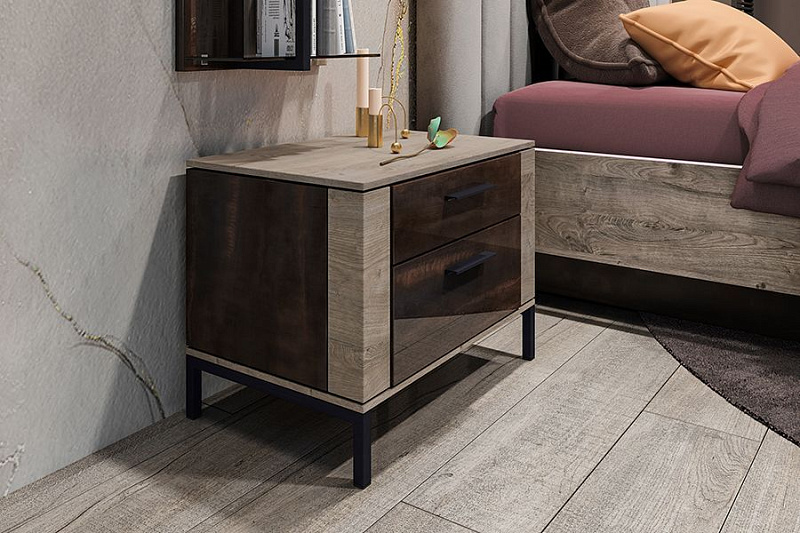 Фото Стандартные размеры прикроватной тумбочки