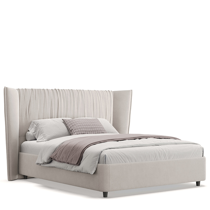 Двуспальная кровать с подъемным механизмом Plisse NK184.2