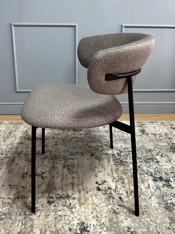 Стул Kenner 309SD Черный / Капучино