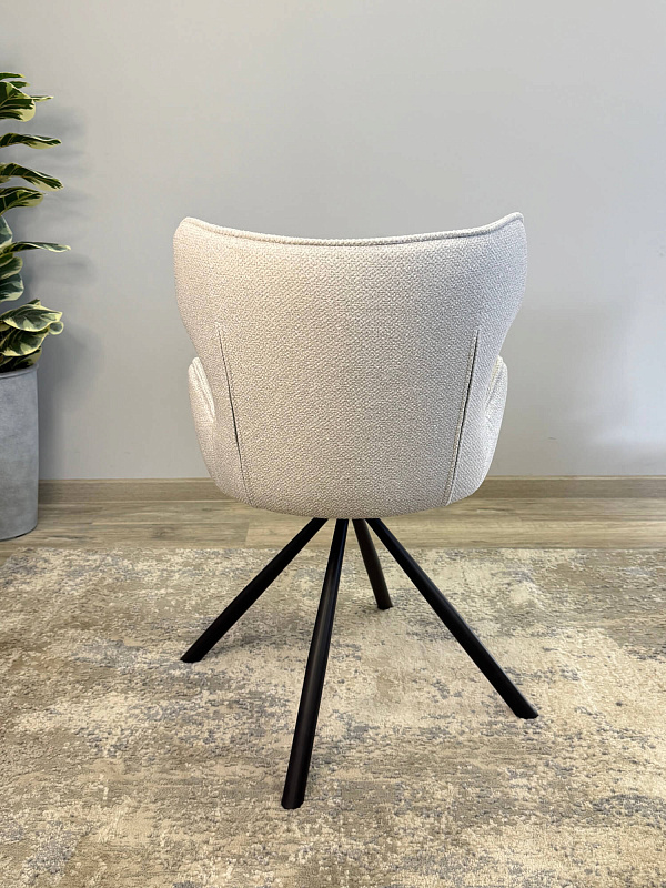 Стул Kenner 311SD Черный / Серебристый