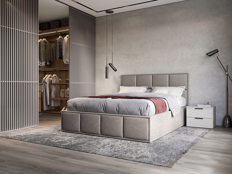 Двуспальная кровать с подъемным механизмом Dublin NK284.01