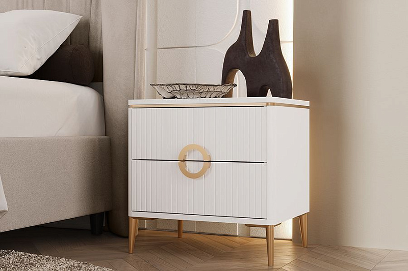 Фото Стандартные размеры прикроватной тумбочки