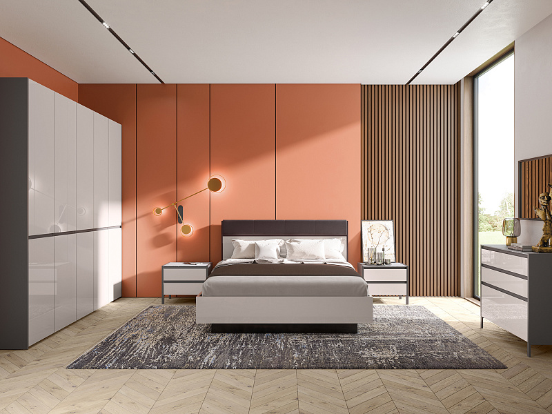 Двуспальная кровать с подъемным механизмом Bruno BC1201.2