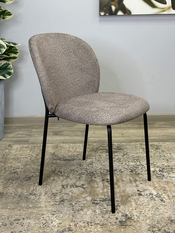 Стул Kenner 307SD Черный / Капучино