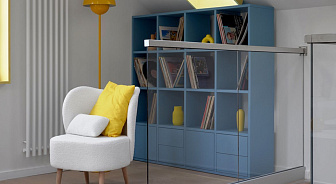 Солнечная гостиная с ламповым звуком