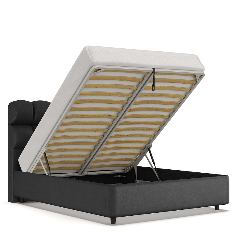 Двуспальная кровать с подъемным механизмом Rombi NK193.17