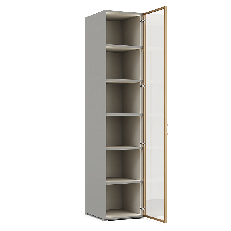 Шкаф однодверный со стеклянным фасадом Tiara RT302.1