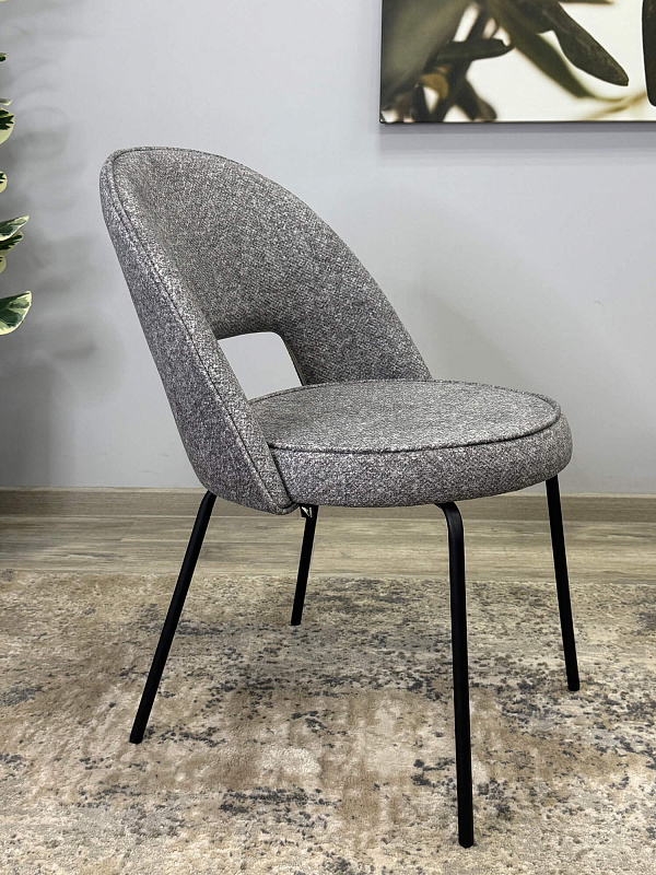 Стул Kenner 179SD Черный / Серый