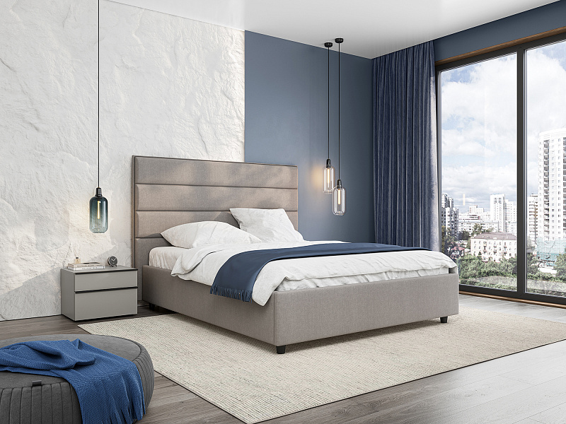 Двуспальная кровать с подъемным механизмом Santana NK324.24