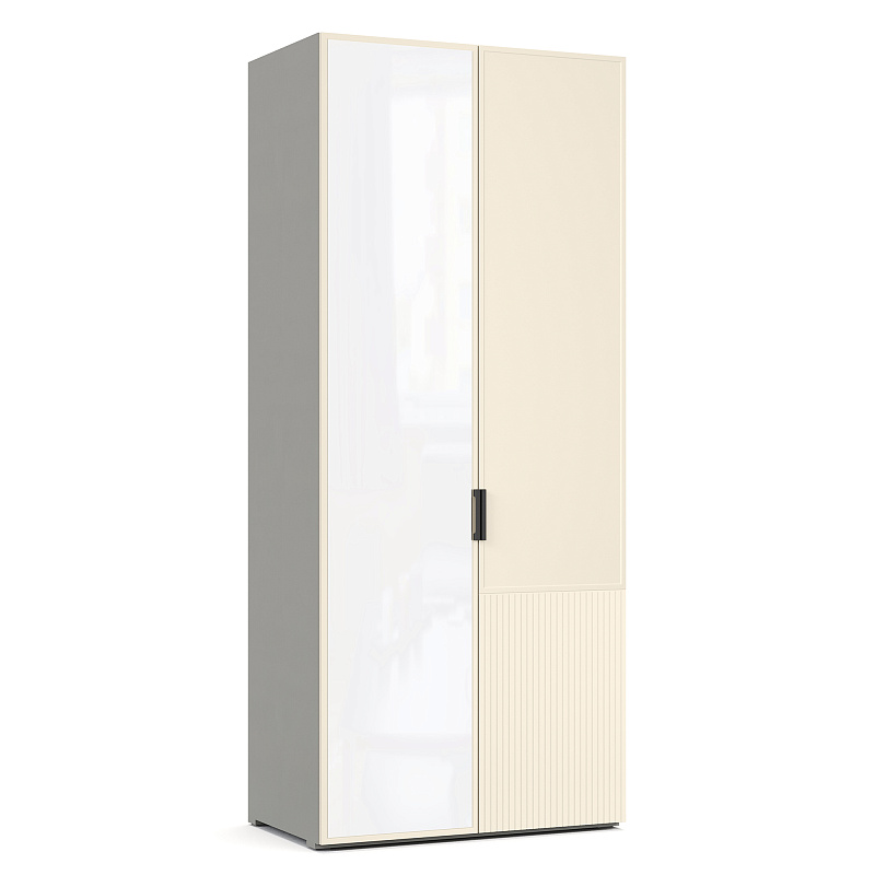 Двухдверный шкаф с зеркалом Napoli NP128.2