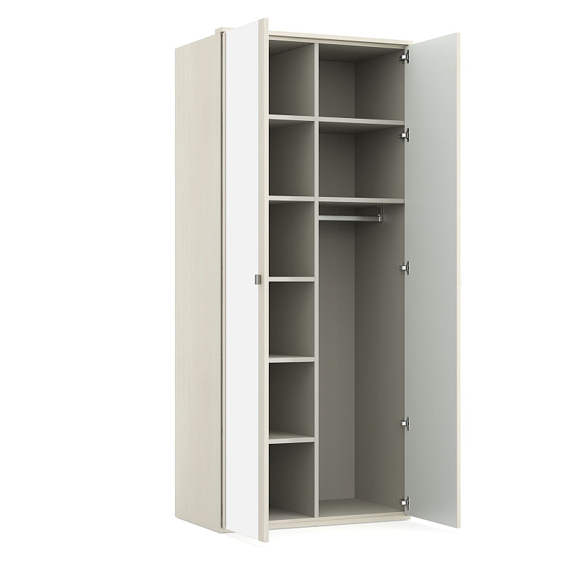 Двухдверный шкаф с зеркалом Elegante LE5461.4