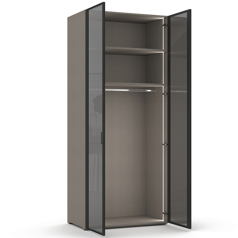 Двухдверный шкаф со стеклянным фасадом Teramo TA321.1