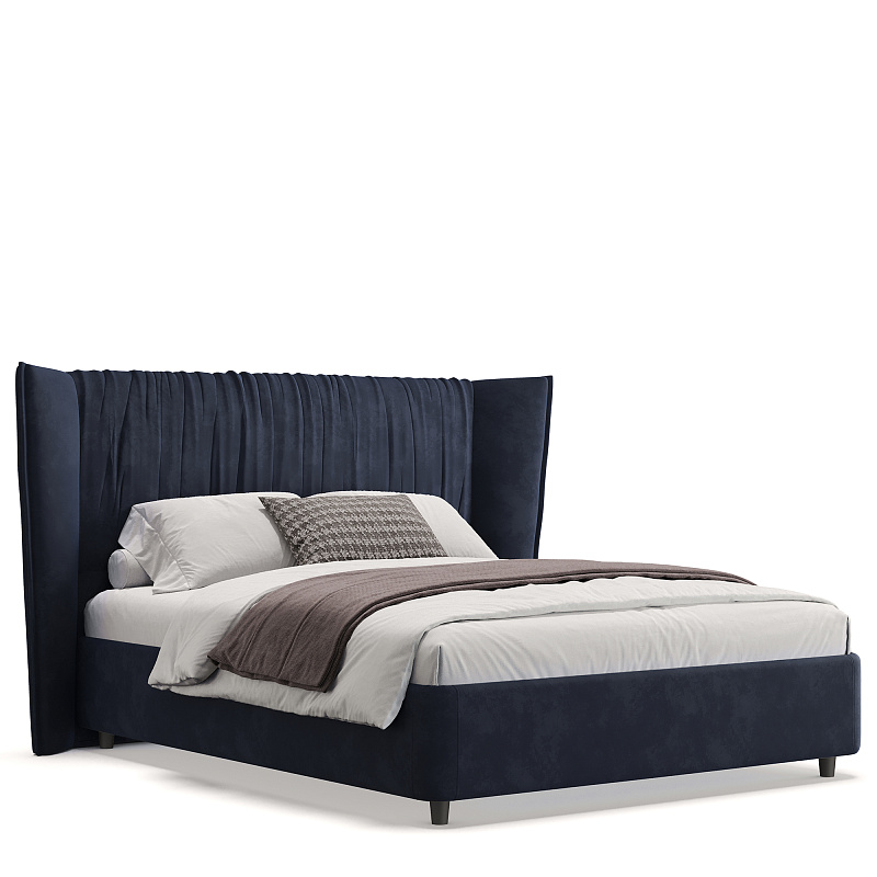 Двуспальная кровать с подъемным механизмом Plisse NK184.26