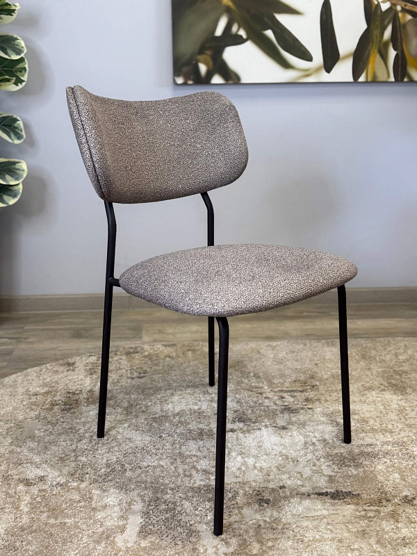 Стул Kenner 302SD Черный / Капучино